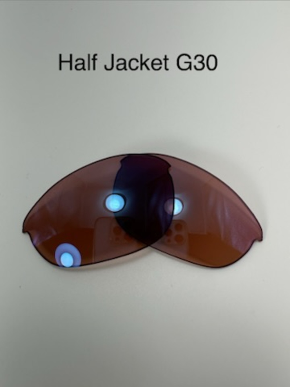 Factory replacement lenses for Oakley Half Jacket G30 - New 2003